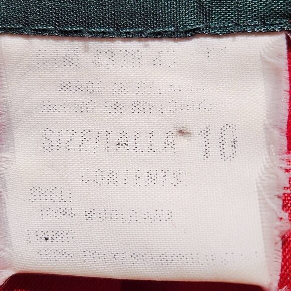 Harvè Benard by Benard Holtzman red lambs wool coat 10 vintage - Picture 7 of 7